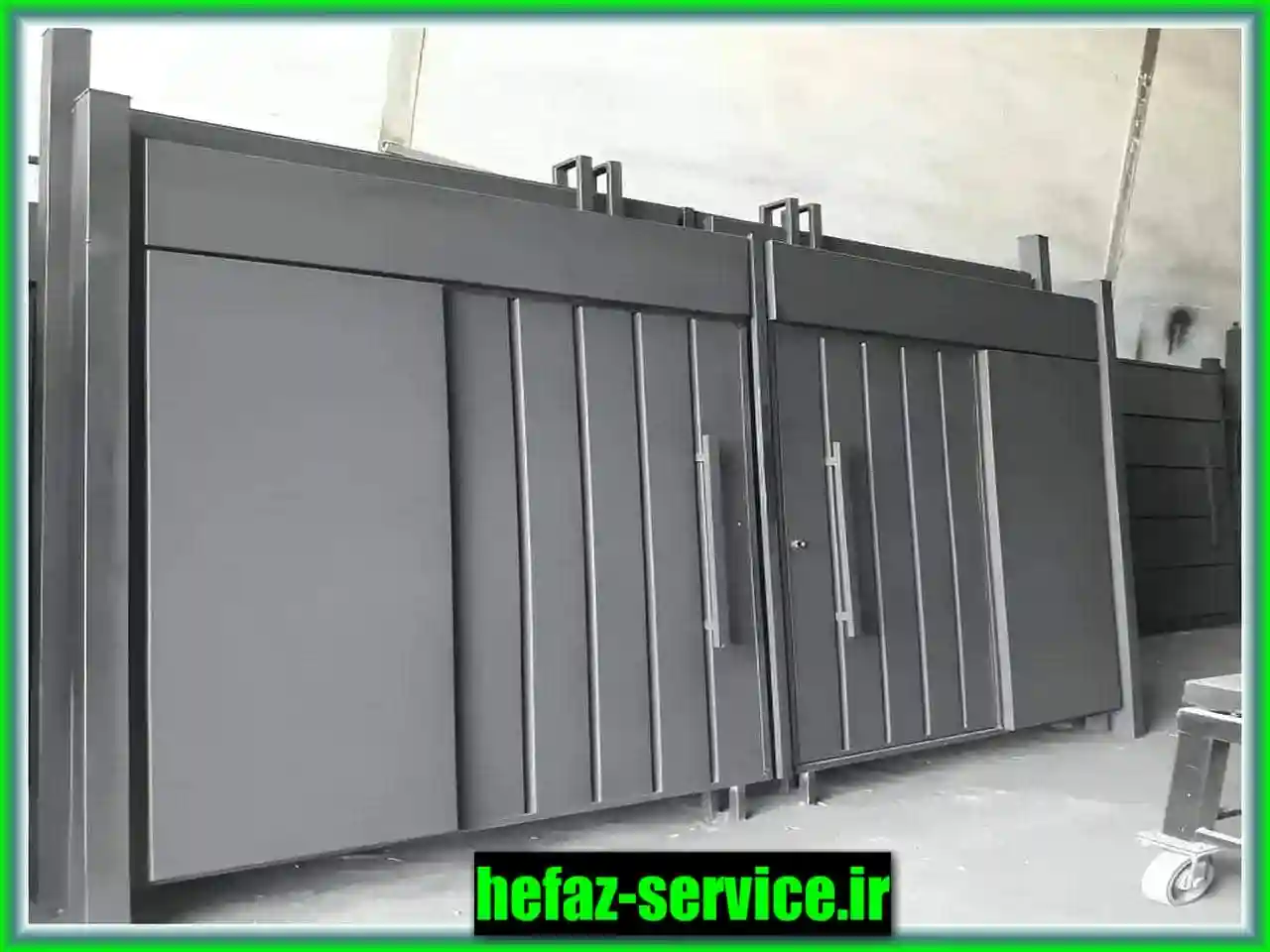 انواع درب حیاط و ویژگی های آن ها