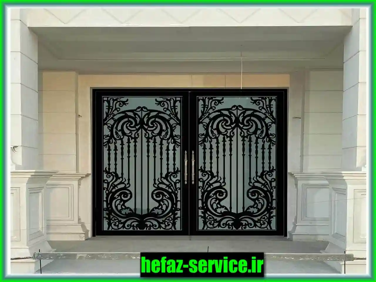مدل های درب ورودی حیاط