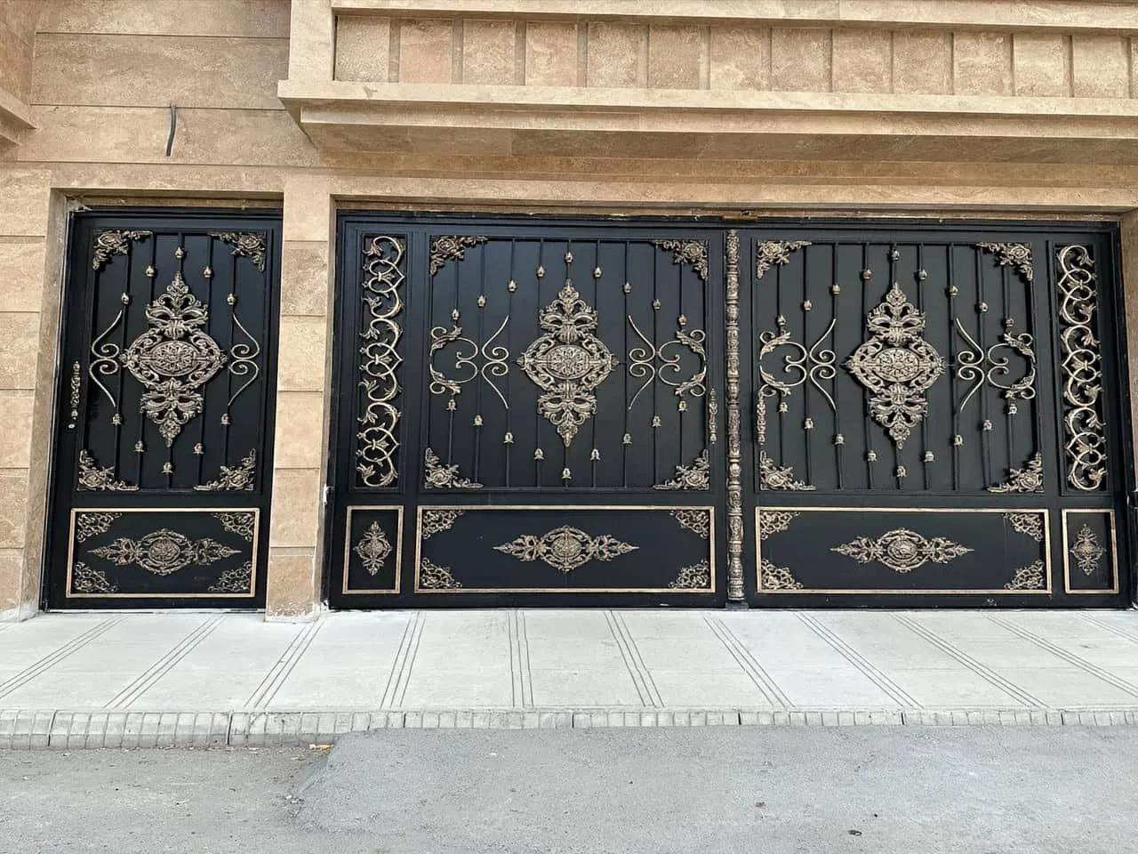 انواع درب ویلایی و باغی