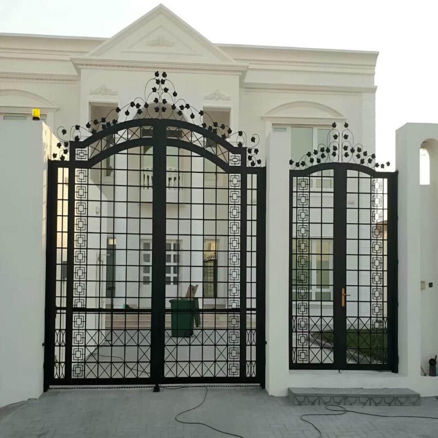 خرید درب ویلایی فرفورژه کلاسیک مدرن