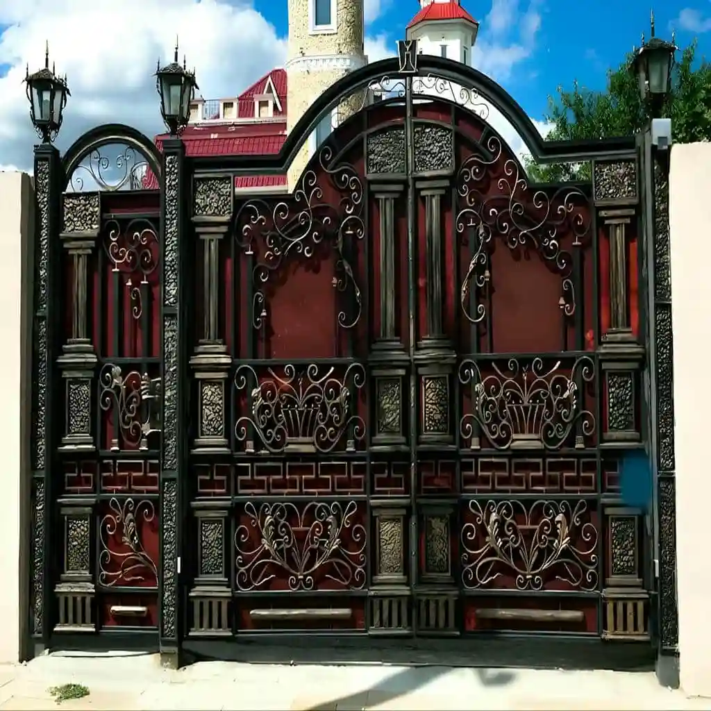 تصاویر درب آهنی ویلا