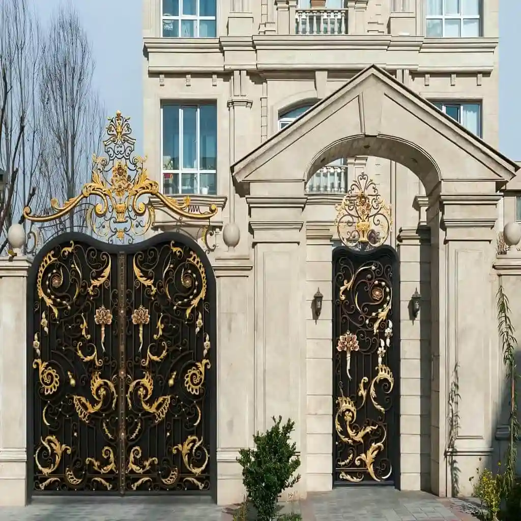 ابعاد درب فرفورژه فلزی استاندارد