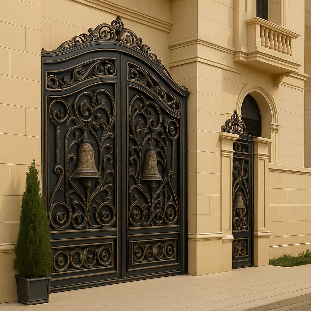 رنگ درب زنگوله براق