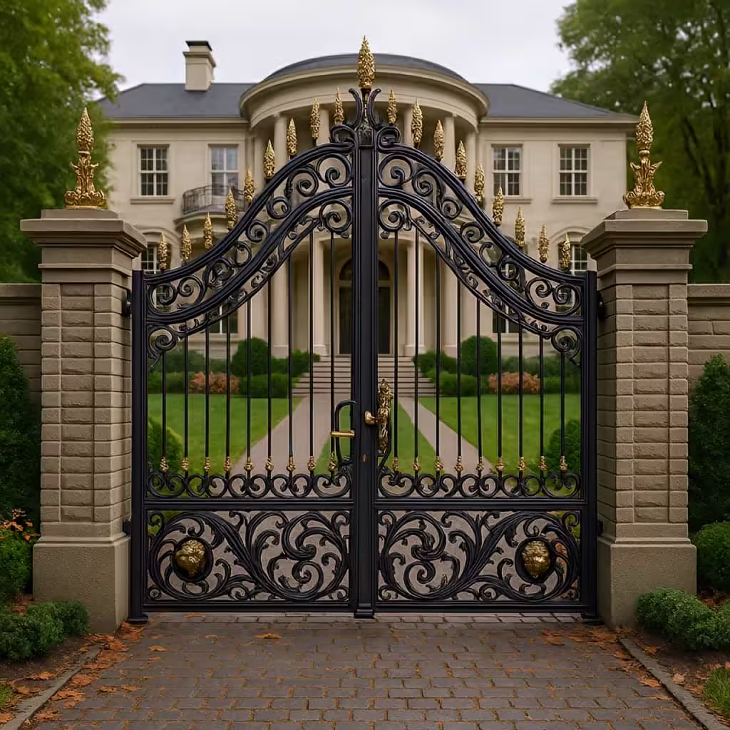 نمونه کار درب سمیه فرفورژه