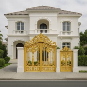 درب مدل غنچه فرفورژه کلاسیک
