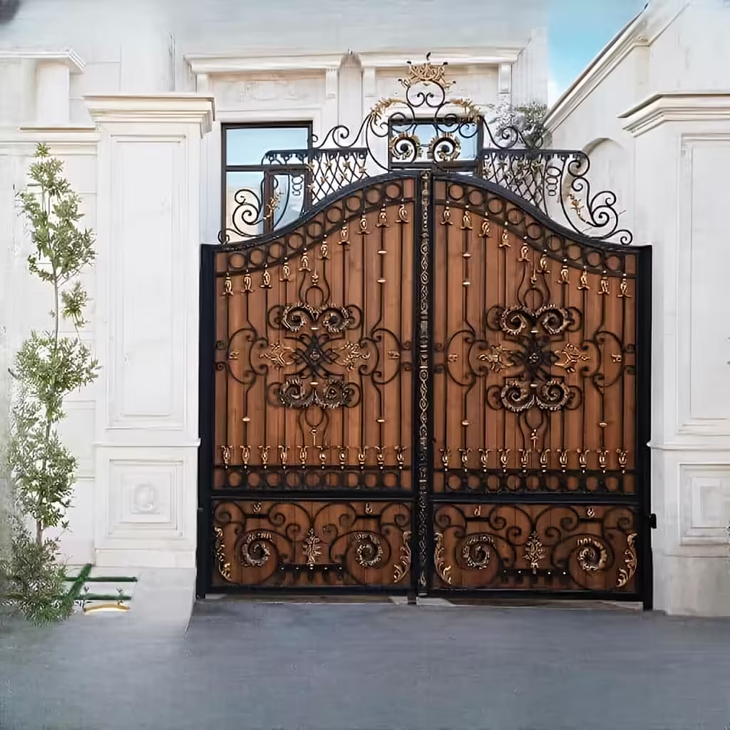 نمونه کار درب لاله ویلایی