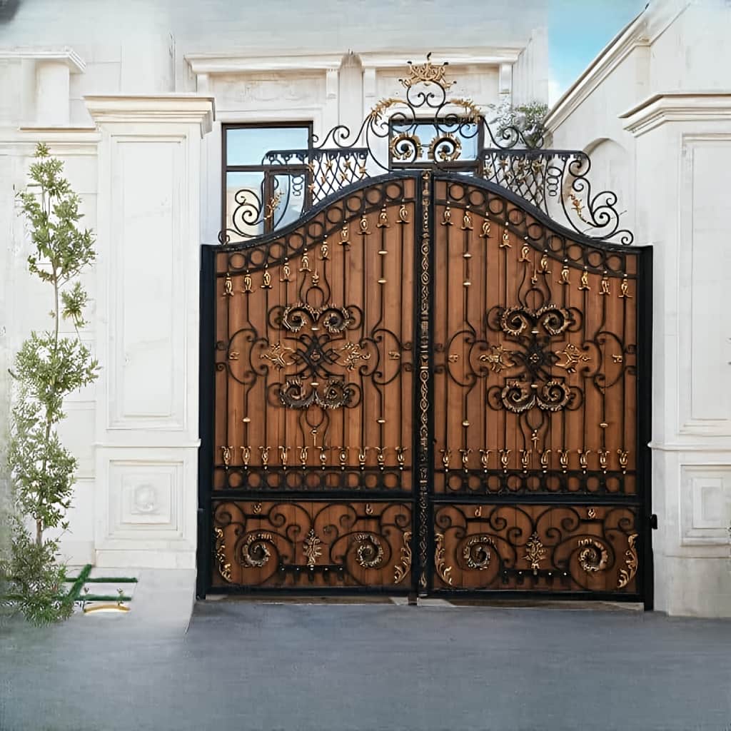 نمونه کار درب لاله ویلایی