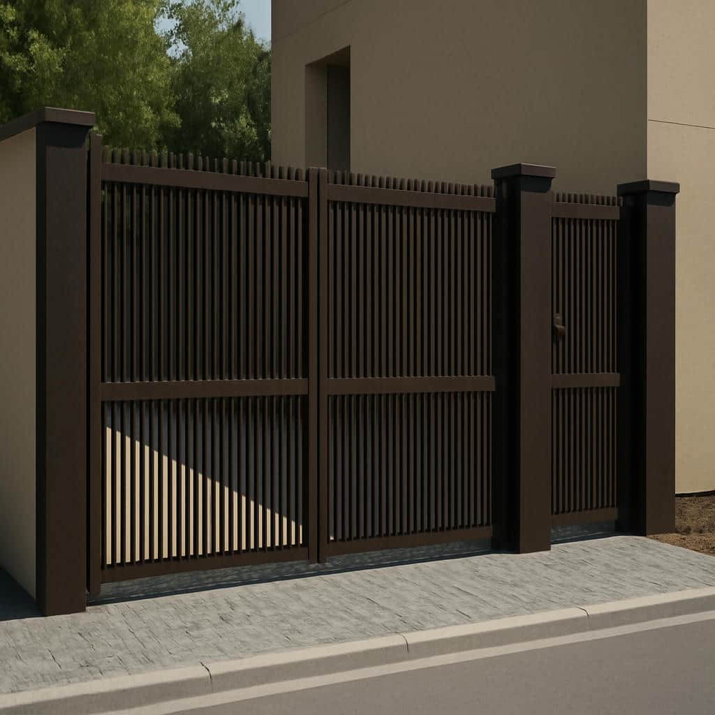 درب مدرن آرالی فلزی ویلایی