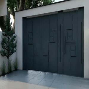درب ارتفاع کوتاه ویلایی فرفورژه کلاسیک
