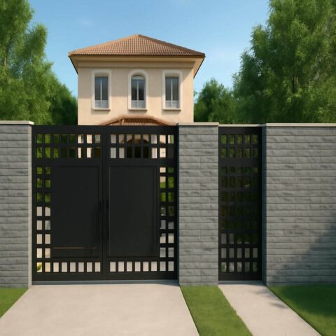 درب مدرن کوآدرا فلزی شیک