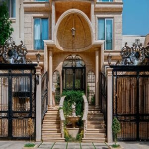 درب مدل ورسای فلزی لوکس