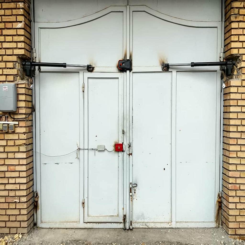 کارخانه جک درب پارکینگ قفل برقی در پردیس