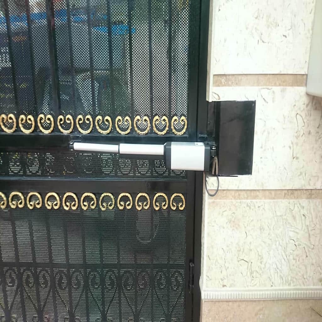 کارخانه جک درب پارکینگ قفل برقی در ساری