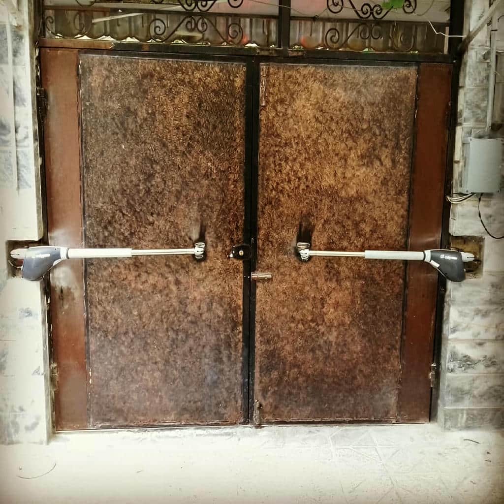 کارخانه جک درب پارکینگ قفل برقی در فشم