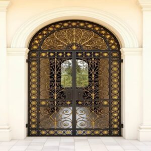 درب حیاط در اراک