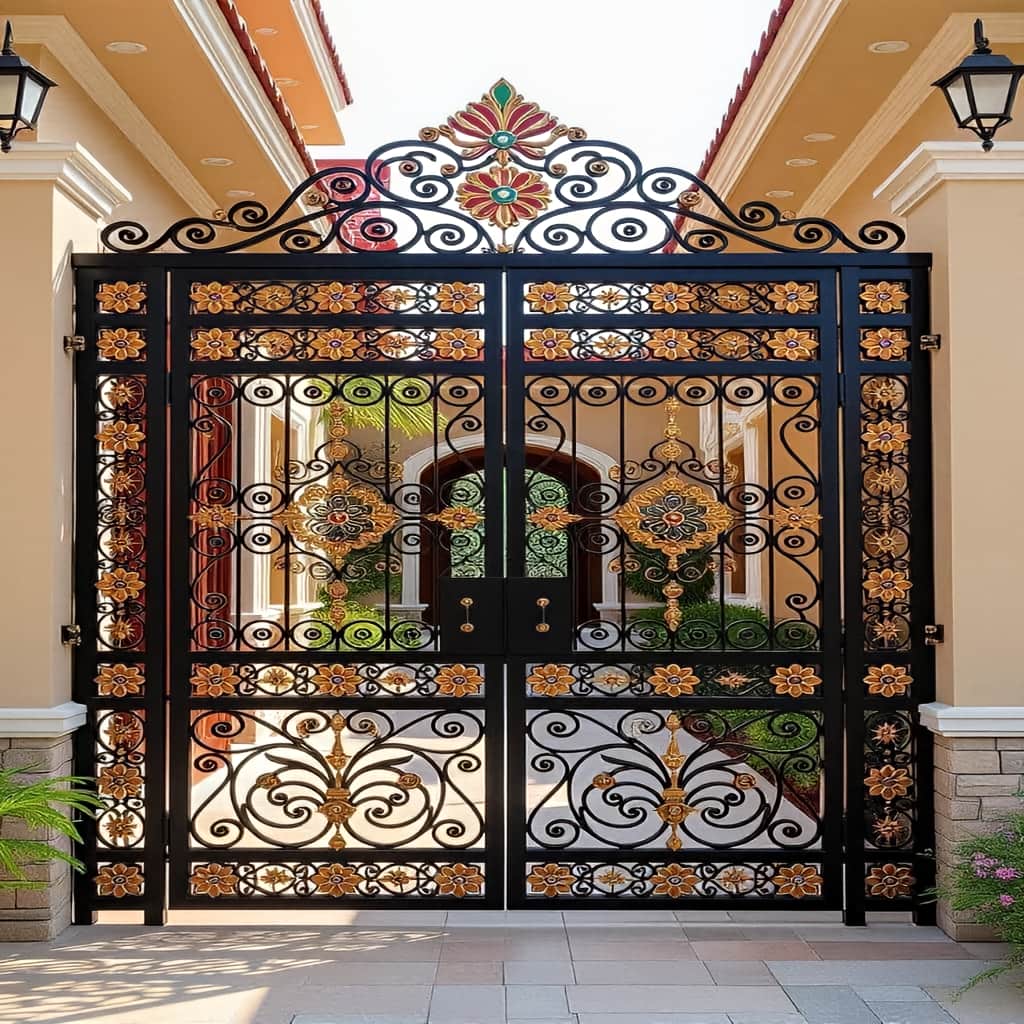 خرید درب حیاط ورودی در اصفهان