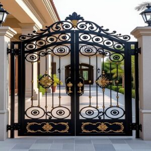 درب حیاط در گنبدکاووس