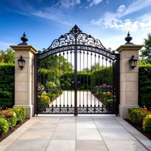 درب حیاط در ارومیه