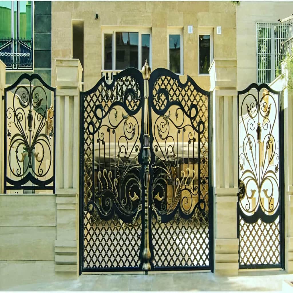 قیمت درب حیاط پارکینگ لولایی در استان گیلان