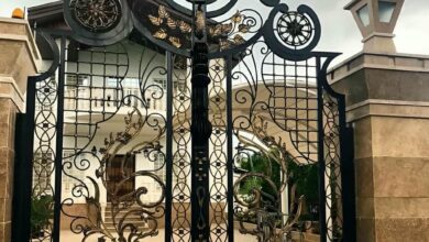 درب حیاط در استان گلستان