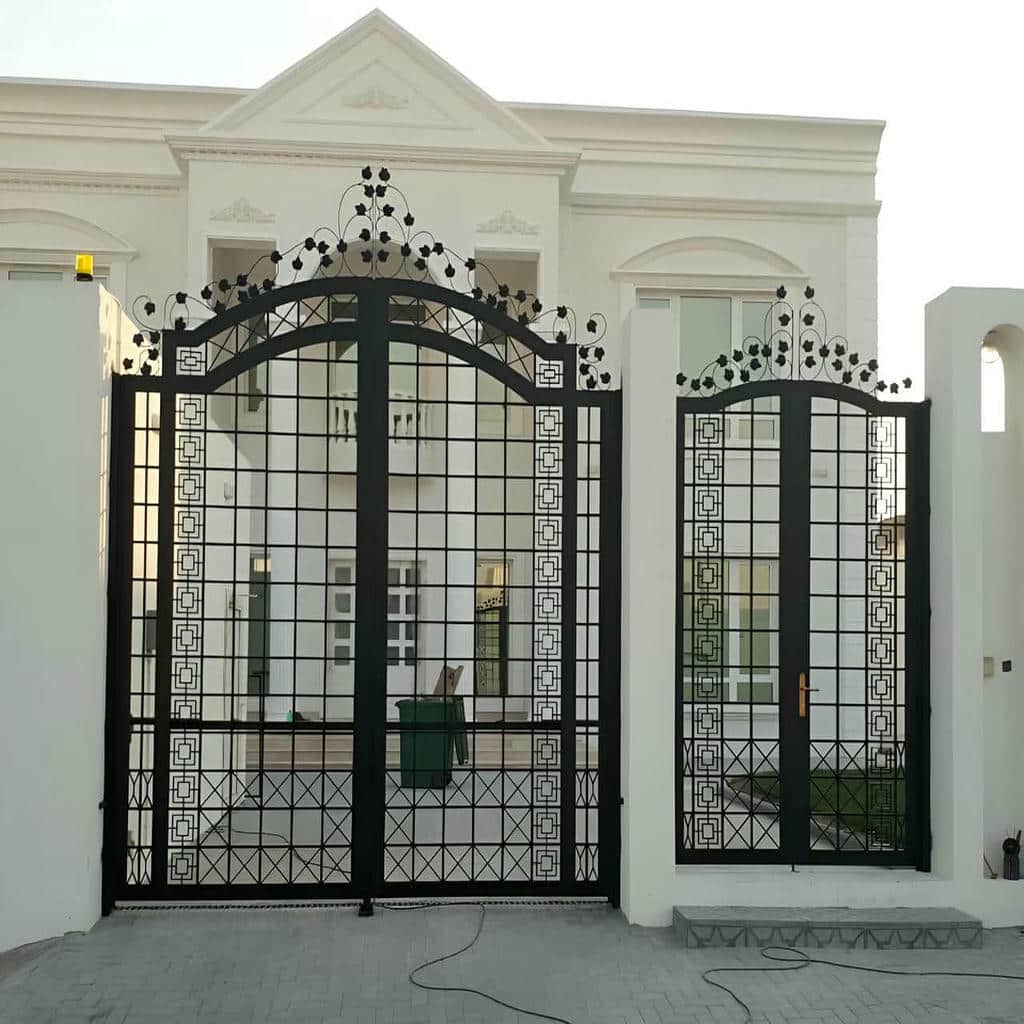 قیمت درب حیاط پارکینگ لولایی در چابهار