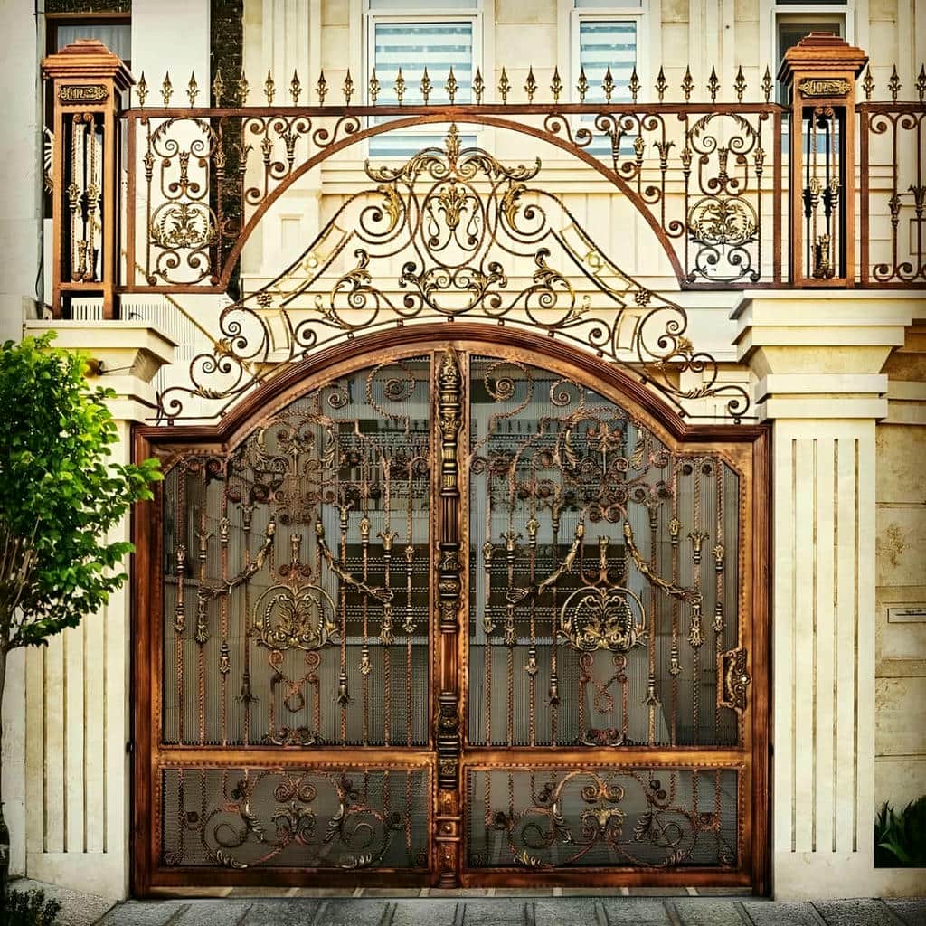 نصب درب حیاط ویلایی در نظرآباد