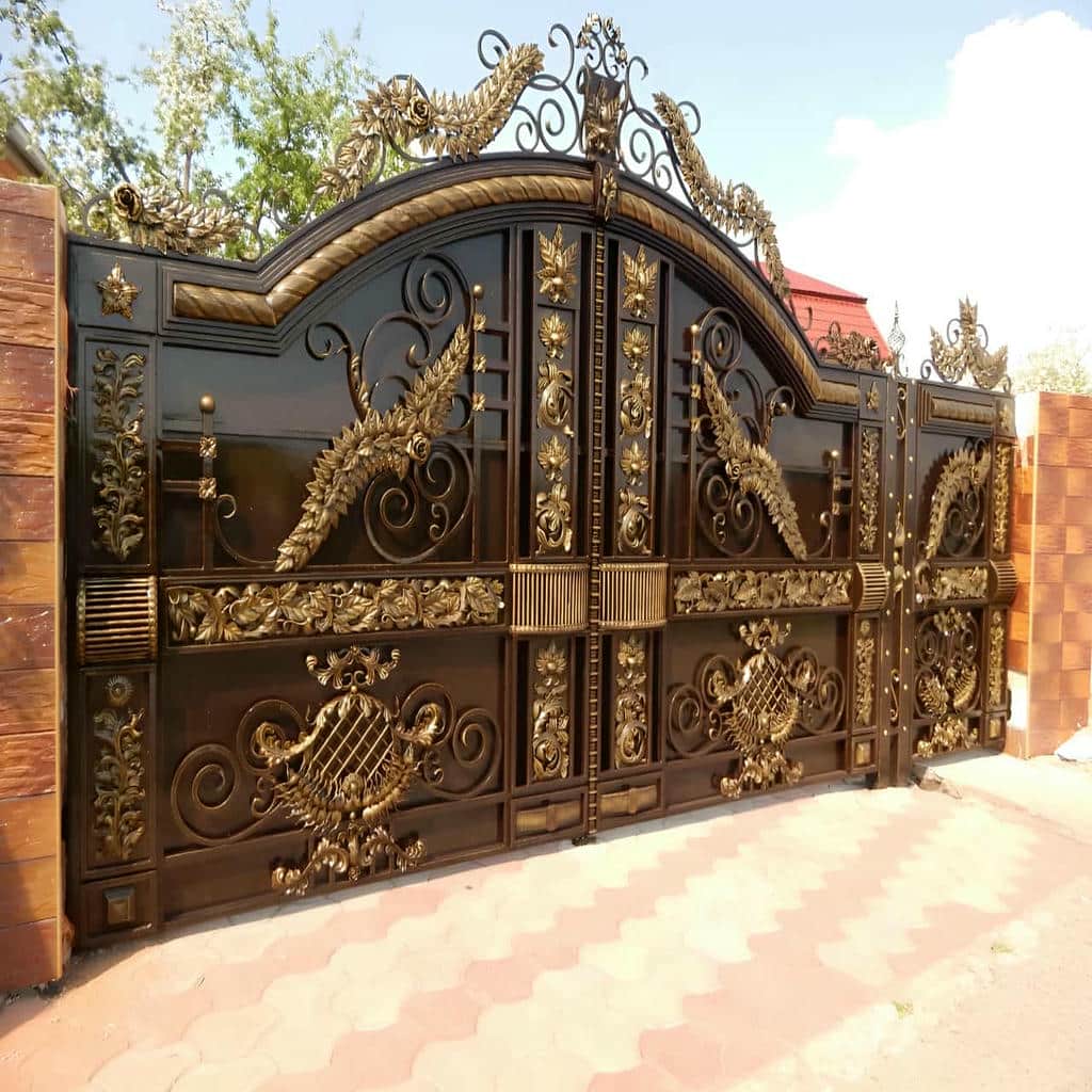 فروش درب حیاط فلزی در شیراز