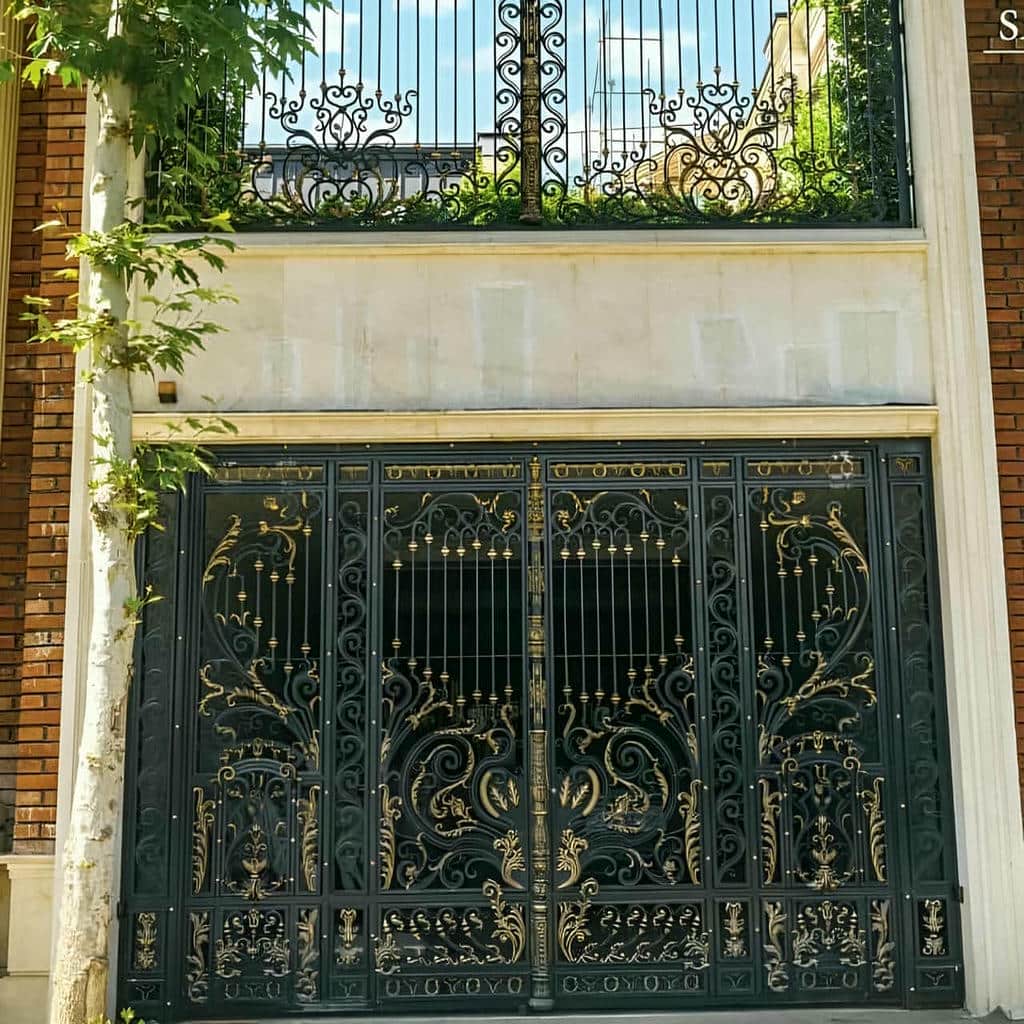 فروش درب حیاط فلزی در بابل