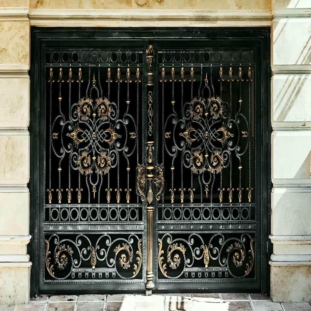 نصب درب حیاط مدرن در عظیمیه کرج