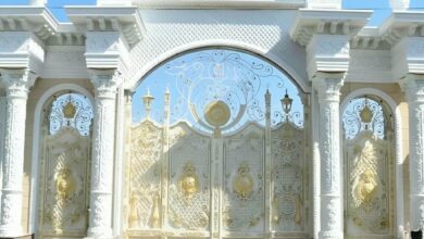 درب حیاط در یاسوج