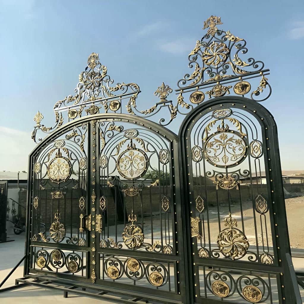 قیمت درب حیاط لولایی در پرند