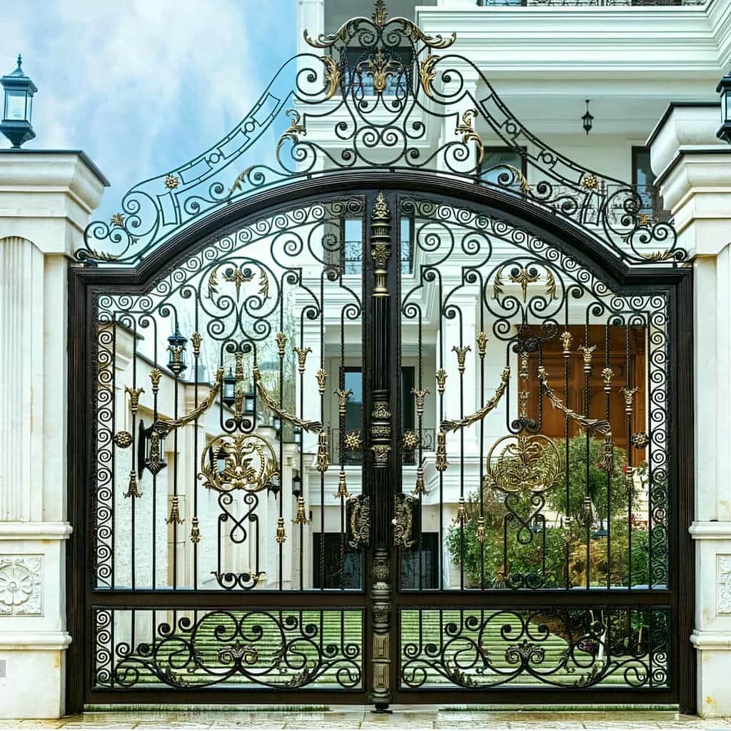 خرید درب حیاط لولایی در اهواز