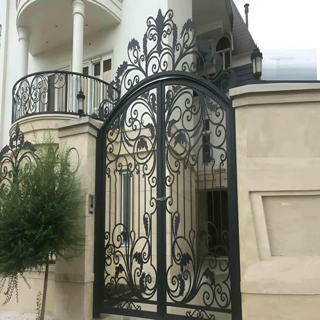 قیمت درب حیاط فرفورژه در تهران