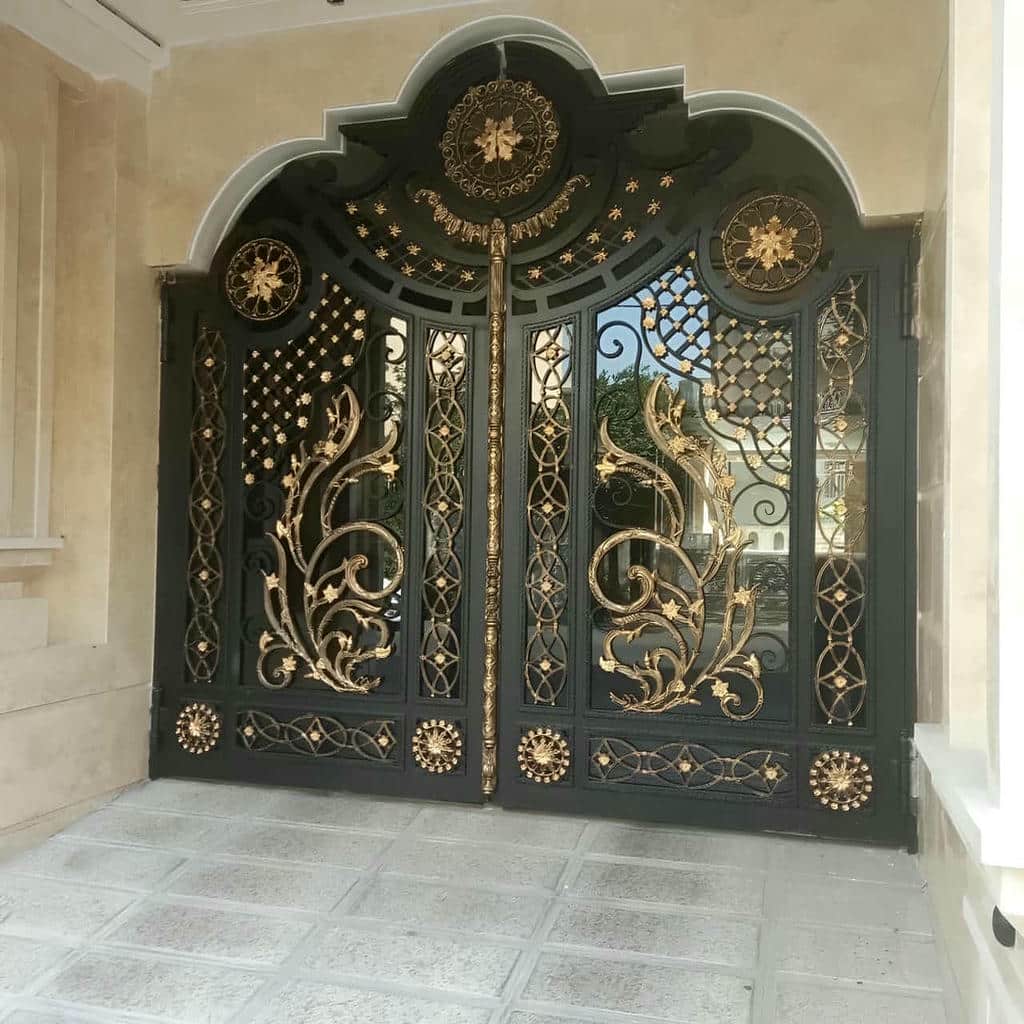 نصب درب حیاط کوره ای در کردان