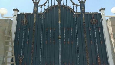 درب حیاط در طالقان