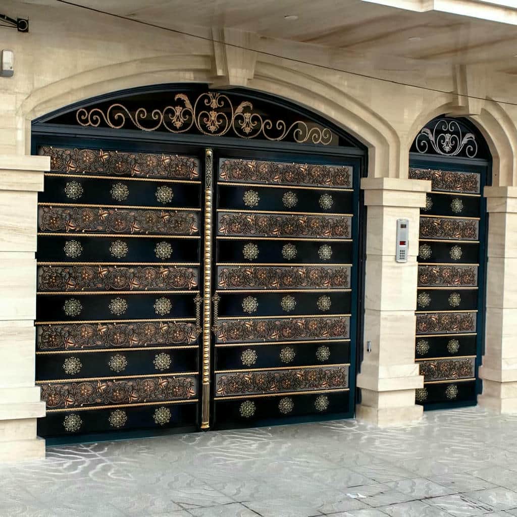 فروش درب حیاط فلزی در سمنان