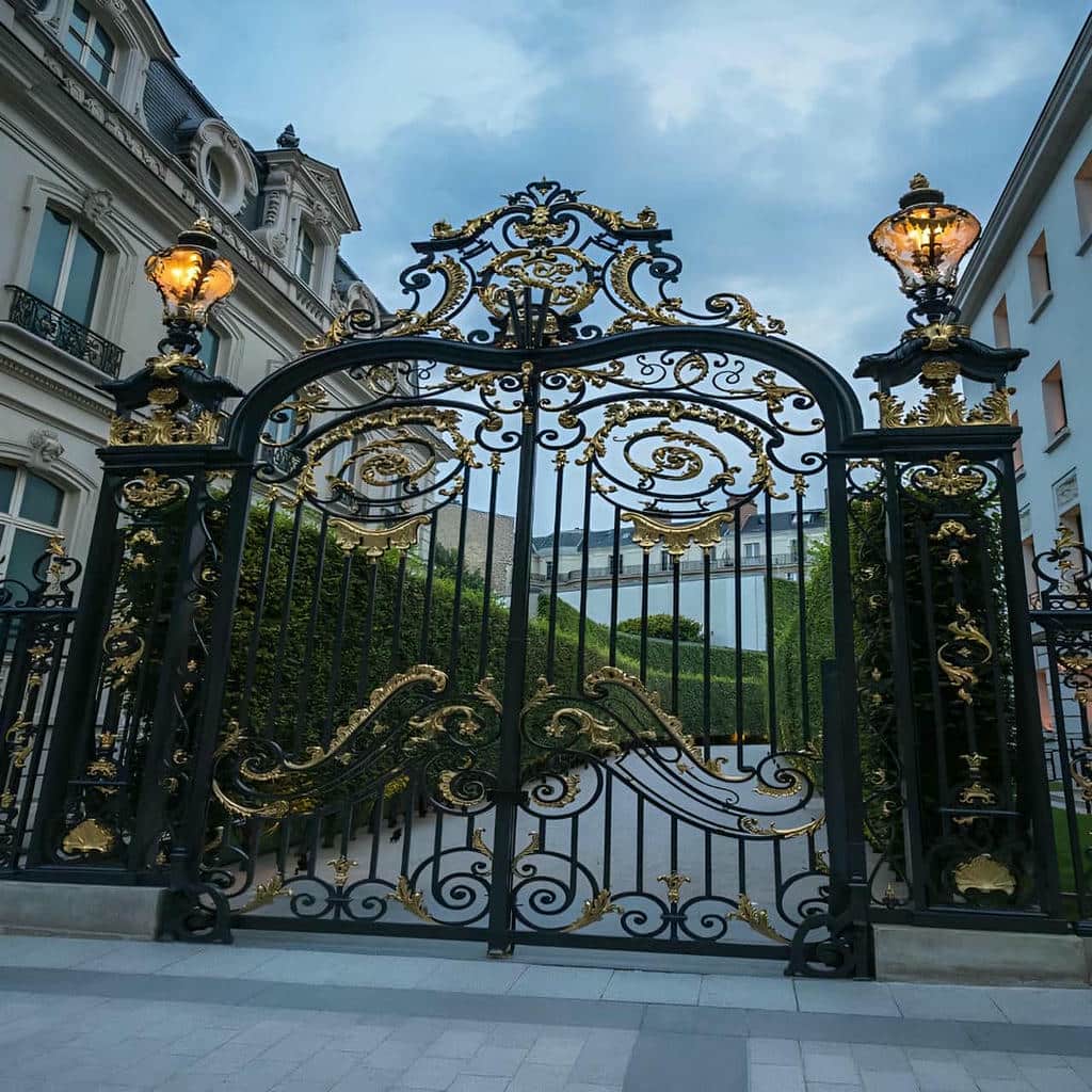 کارخانه درب حیاط آهنی در تهران