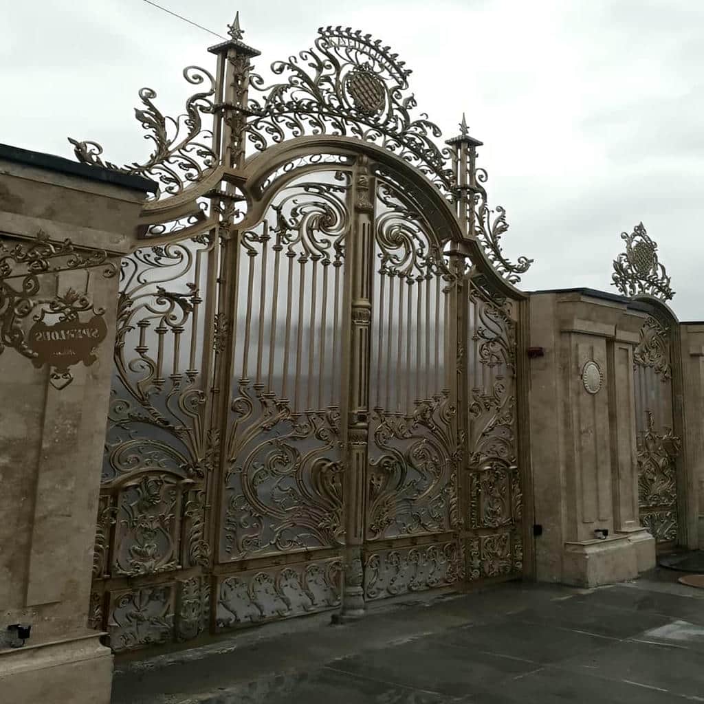 قیمت درب حیاط فرفورژه در رامسر