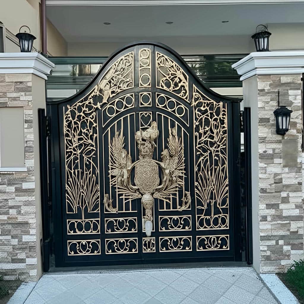 قیمت درب حیاط مدرن در همدان