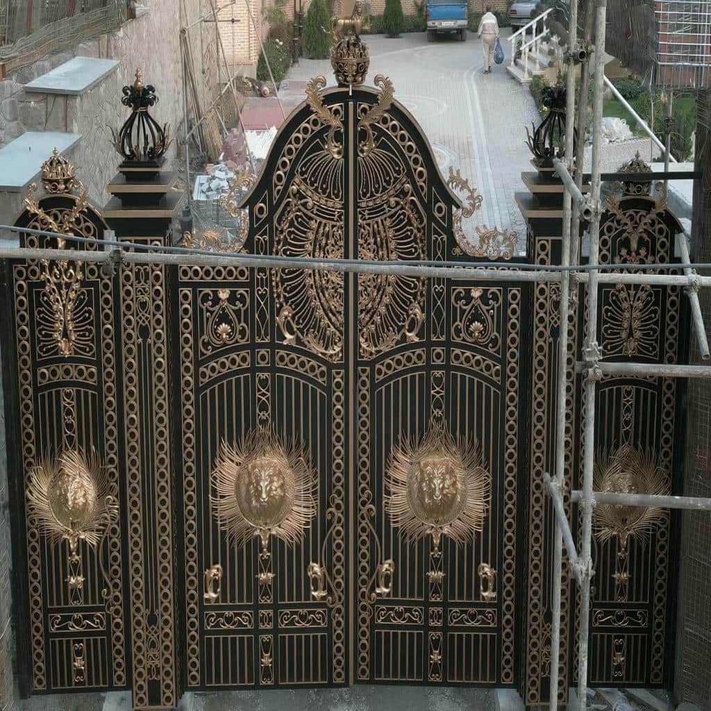 فروش درب حیاط فلزی در نوشهر