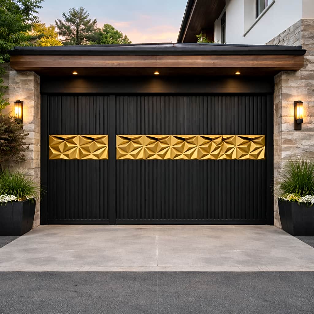 قیمت درب حیاط پارکینگ لولایی در اصفهان