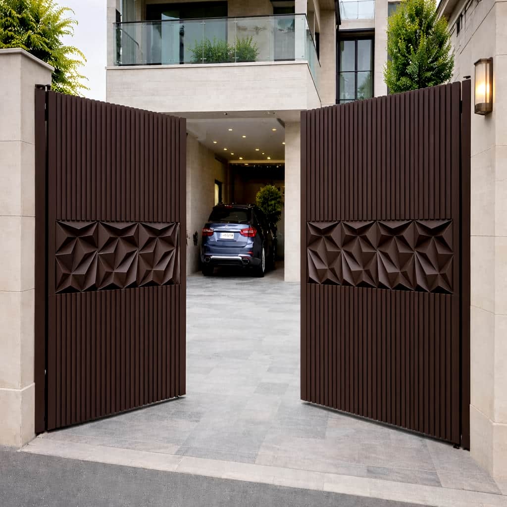 خرید درب حیاط ایمن در بومهن