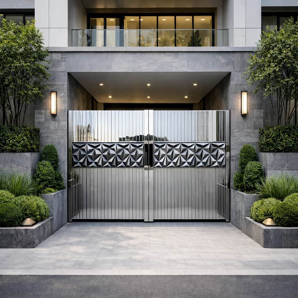 خرید درب حیاط فرفورژه در اصفهان