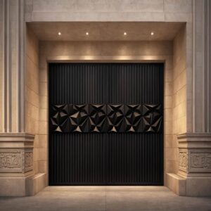 درب حیاط در بجنورد