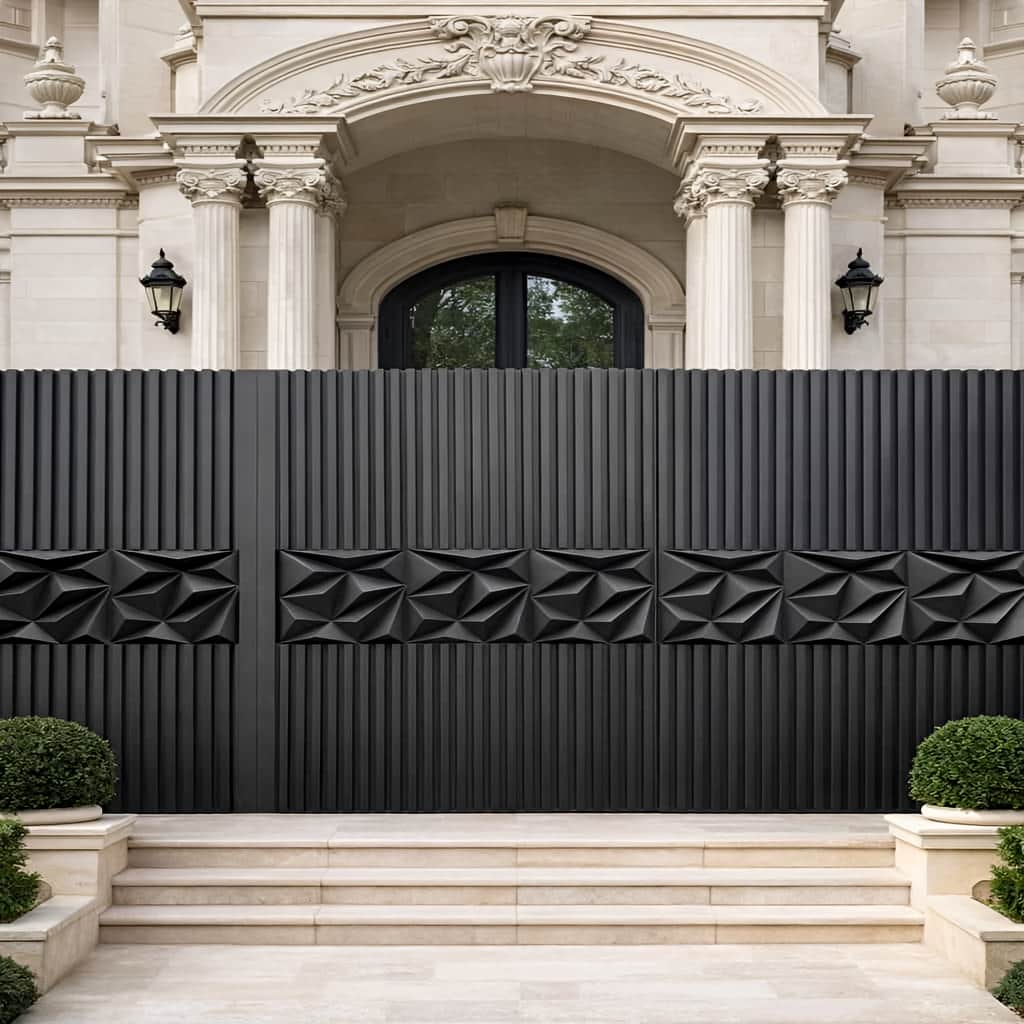 فروش درب حیاط فلزی در بندر انزلی