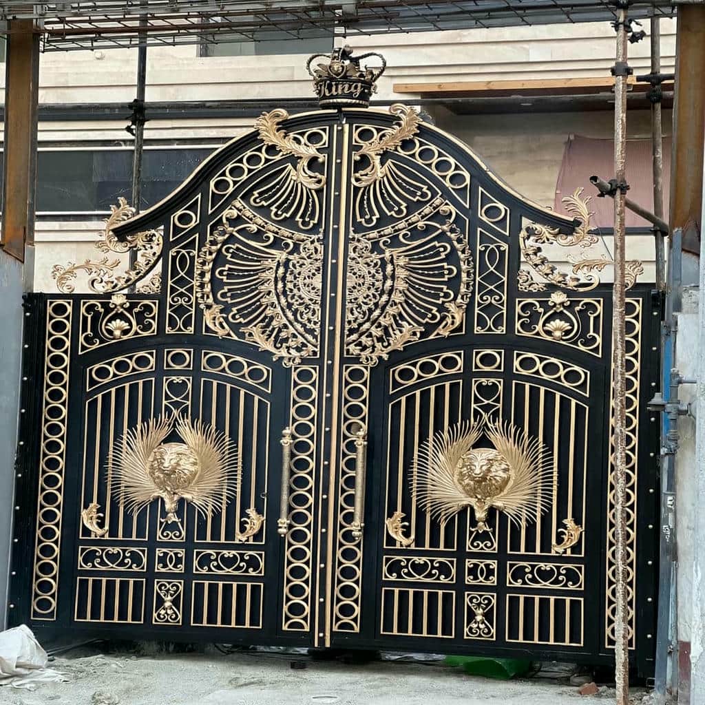 قیمت درب حیاط پارکینگ لولایی در اراک