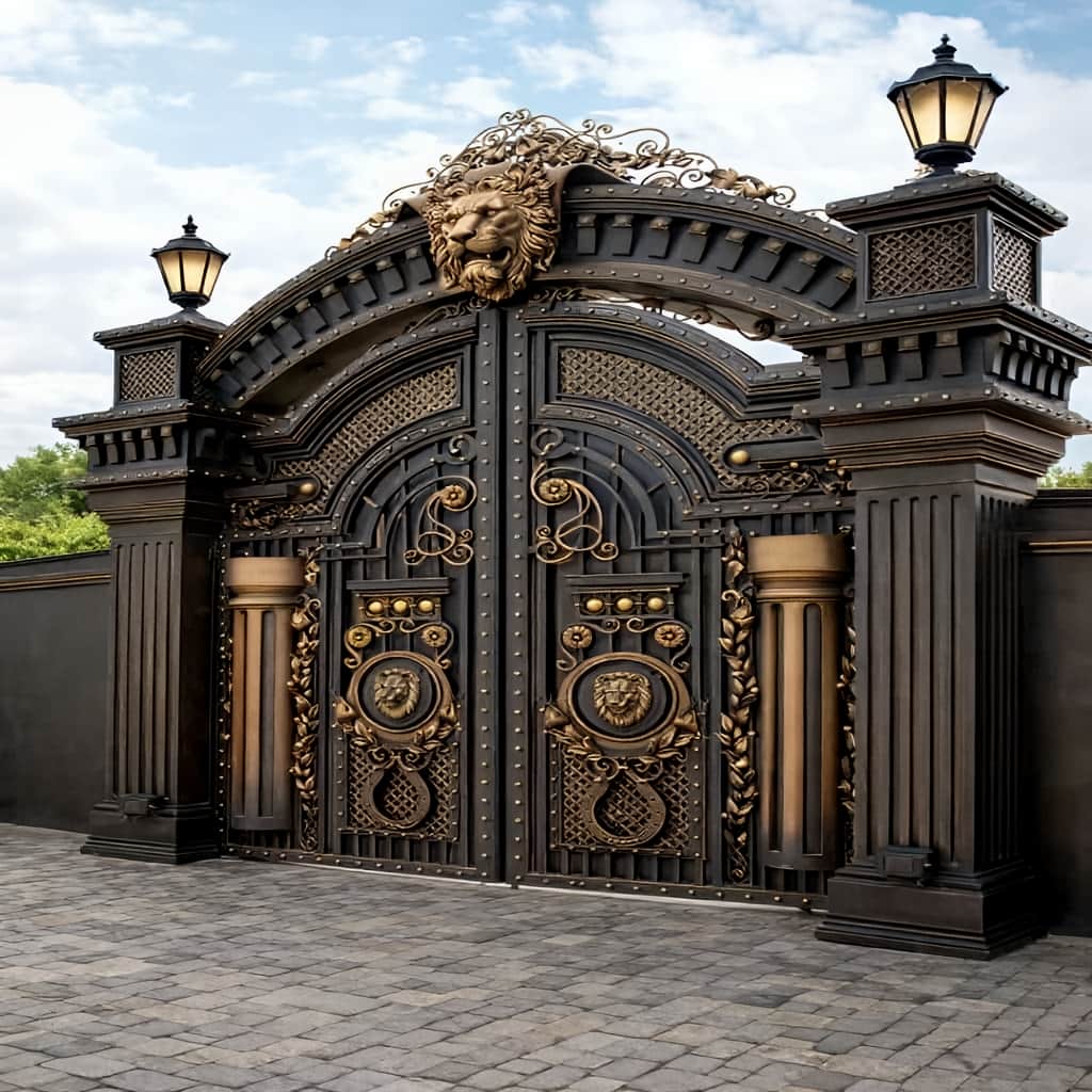 نصب درب حیاط ویلایی در سمنان