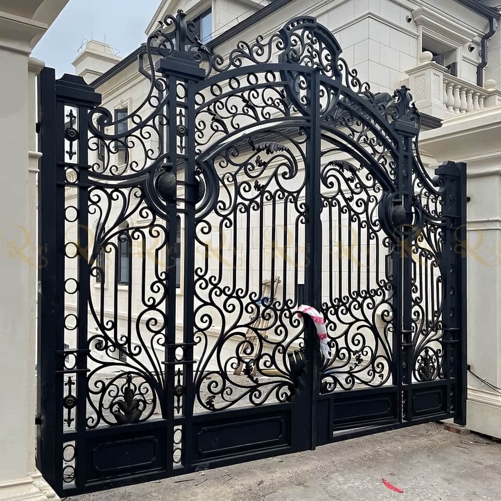 کارخانه درب حیاط آهنی در سمنان