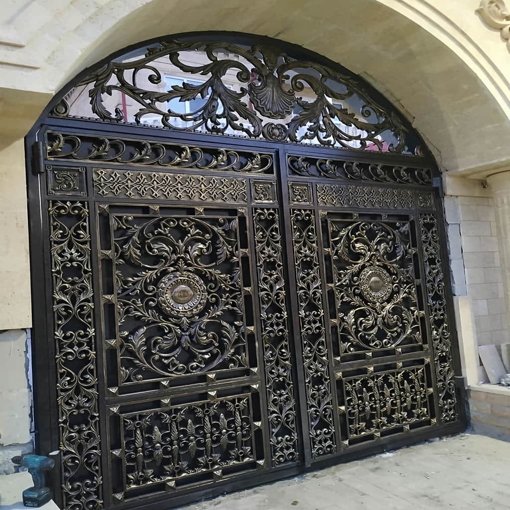 کارخانه درب حیاط سفارشی در بومهن