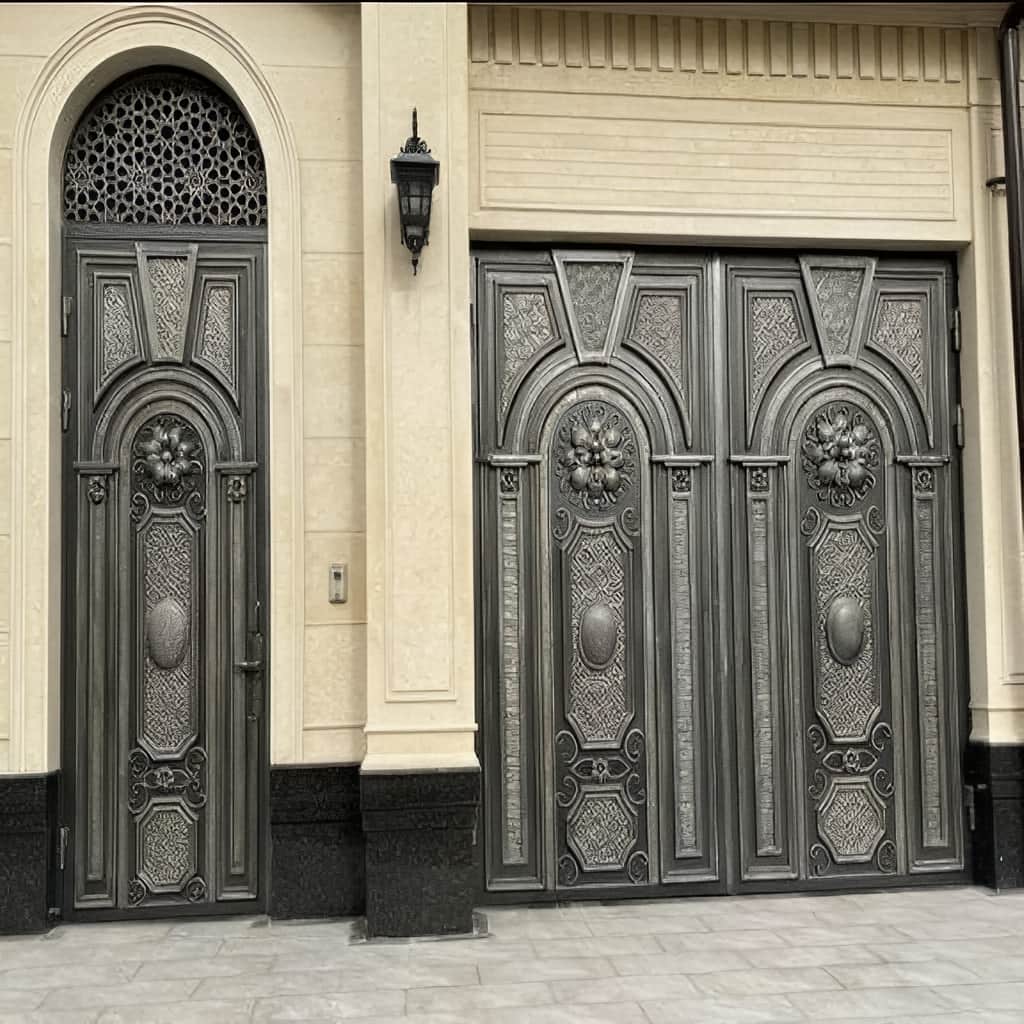 قیمت درب حیاط پارکینگ در هشتگرد